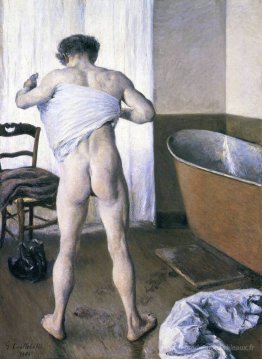 Homme à son bain