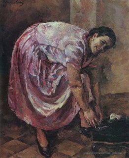 Portrait de Natalia Petrovna Konchalovsky, la fille de l'artiste