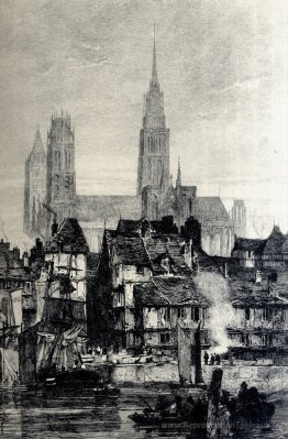 Vue avant de la cathédrale