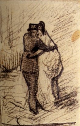 Un homme et une femme vues de l'arrière