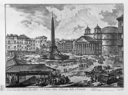 Vue de la Dogana di Terra à Piazza di Pietra