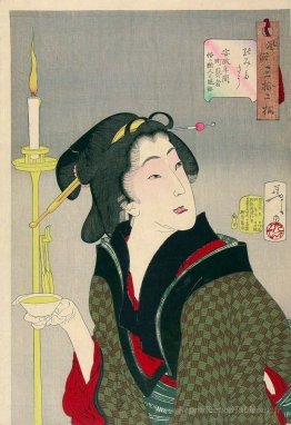 Regarder soif - l'apparition d'une ville de Geisha, une bargirl