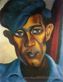 Un portrait d'un professeur d'école de couleur cap, Omar