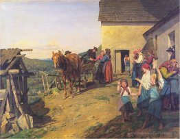 Adieu à la mariée par les parents
