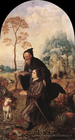St. Anthony avec un donateur