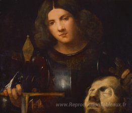 David avec la tête de Goliath