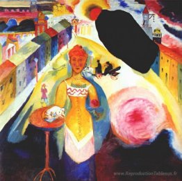 Dame à Moscou