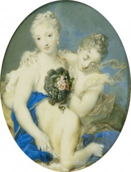 Portrait de Françoise Marie de Bourbon, duchesse d'Orléans et ép