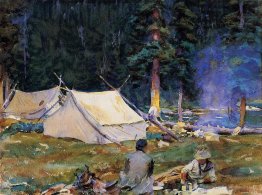 Camping au lac O-Hara