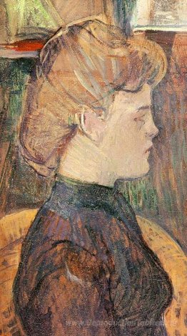 Le modèle du peintre Helene varie en studio