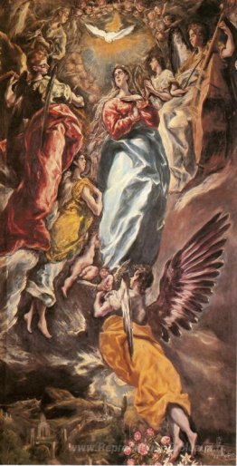 La vierge de la conception immaculée