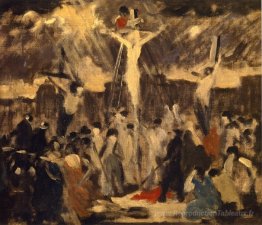 Crucifixion, croquis # 3