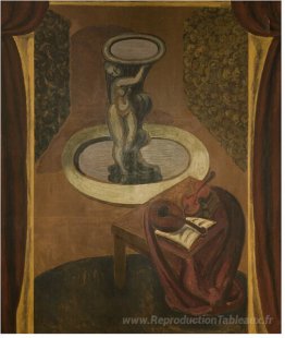 Une scène de jardin