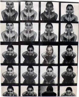 Portrait ridicule (feuille de contact)