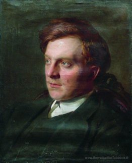 Portrait d'Ivan Timofeevich Savenkov dans son étudiant de l'Univ