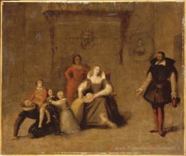 Henry IV joue avec ses enfants