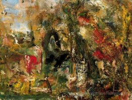 Paysage rouge