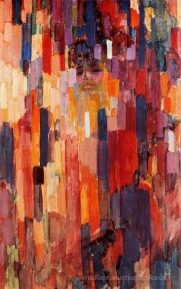 Madame Kupka entre les verticales