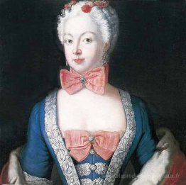 Portrait d'Elisabeth Christine von Braunschweig Bevern, reine pr