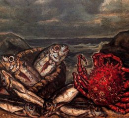 Poisson et crabe