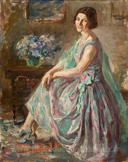 Dame à l'intérieur