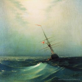 La nuit. Vague bleue