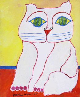 Chat blanc