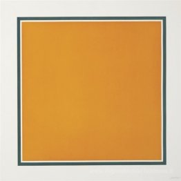 Un carré avec des couleurs superposées dans une bordure