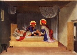 La guérison de Justinien par Saint Cosmas et Saint Damian