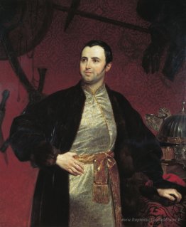 Portrait de M. A. Obolensky