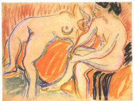 Deux nus féminines