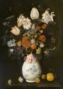 Fleurs dans un vase