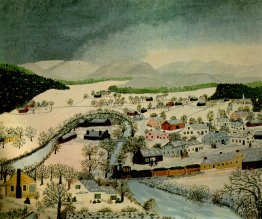 Hoosick Falls, New York, en hiver