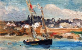Deux goélette mât, Concarneau