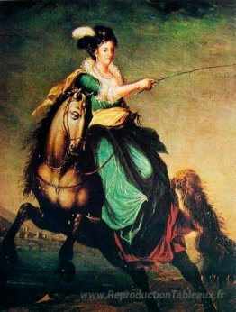 Retrato Equestre de Carlota Joaquina d'Espagne