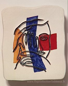 Visage avec les deux mains