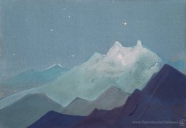 Himalaya. Montagnes de la lune.