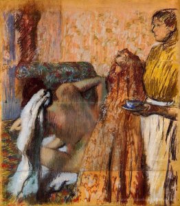 Petit déjeuner après bain