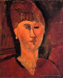 Chef de femme aux cheveux roux