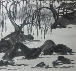 Le saule en hiver