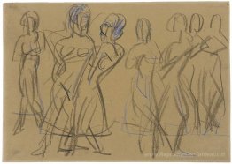 Groupe de danse de l'école Mary Wigman à Dresde
