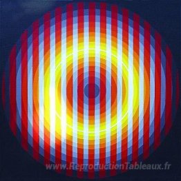 Couleur électrique lumière