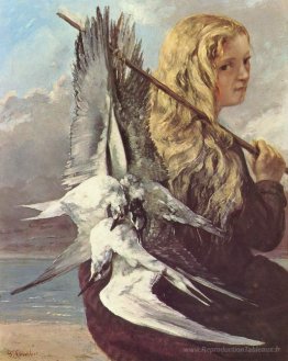 Fille aux mouettes, Trouville