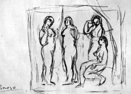 Étude aux "filles d'Avignon"