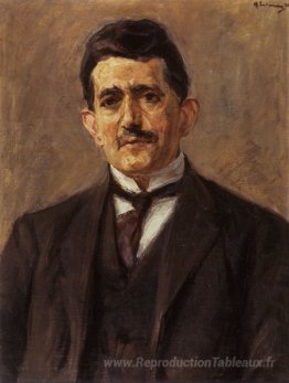 Portrait de l'éditeur Bruno Cassirer
