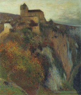 Saint-Cirq-Lapopie le soir