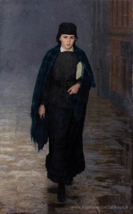 Fille étudiante