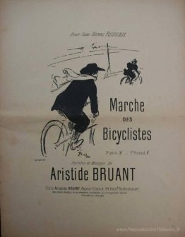 Marche des cyclistes