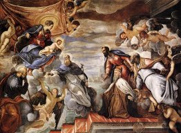 Doge nicolò da ponte invoquant la protection de la vierge