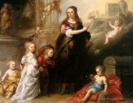 Josina Copes Van Westrum et ses enfants